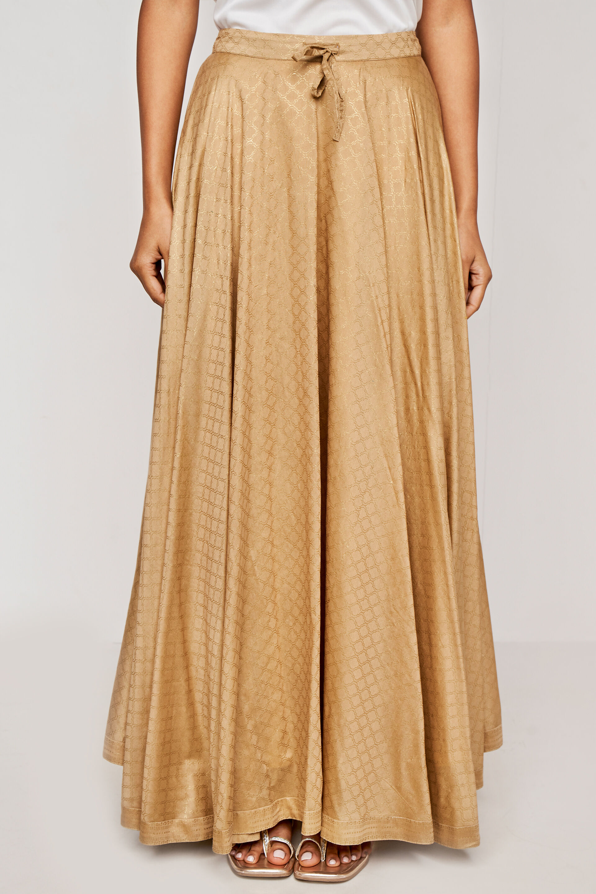 Gold skirt on sale online